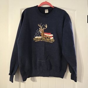 Marathon Apparel Men's Navy Crewneck Sweater